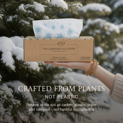 Compostable 13 Gallon Trash Bags - Winter's Grace